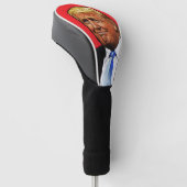 DONALD TRUMP GOLF HOOFDHOES GOLFHEADCOVER (Schuin)