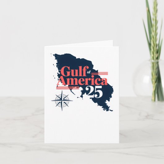 Donald Trump Golf van Amerika 2025 Kaart (Voorkant)