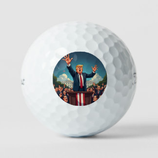 Donald Trump Golfballen