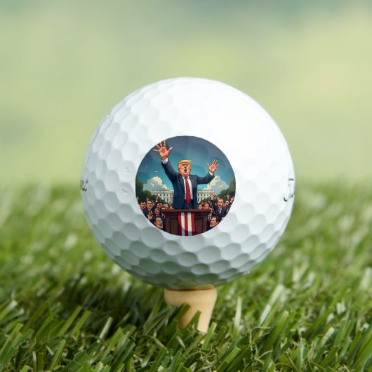 Donald Trump Golfballen (Insitu Shirt)