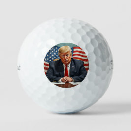 Donald Trump Golfballen