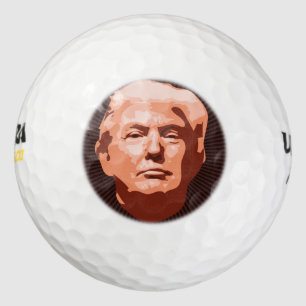 Donald Trump Golfballen