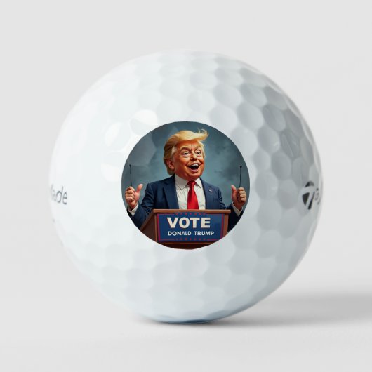 Donald Trump Golfballen (Voorkant)