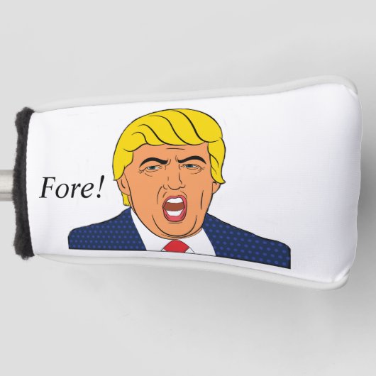 Donald Trump: Golfer-in-Chief Golfheadcover (Voorkant)