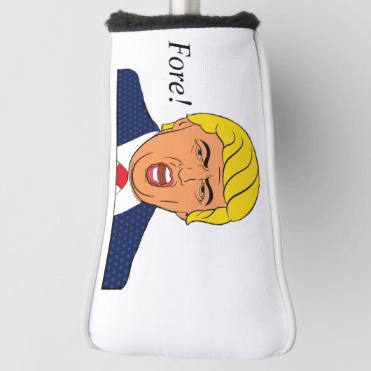 Donald Trump: Golfer-in-Chief Golfheadcover (Draai 90)