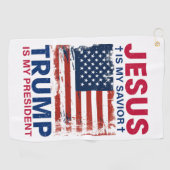 Donald Trump Golfhanddoek (Horizontaal)