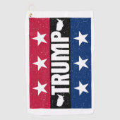Donald Trump Golfhanddoek (Voorkant)