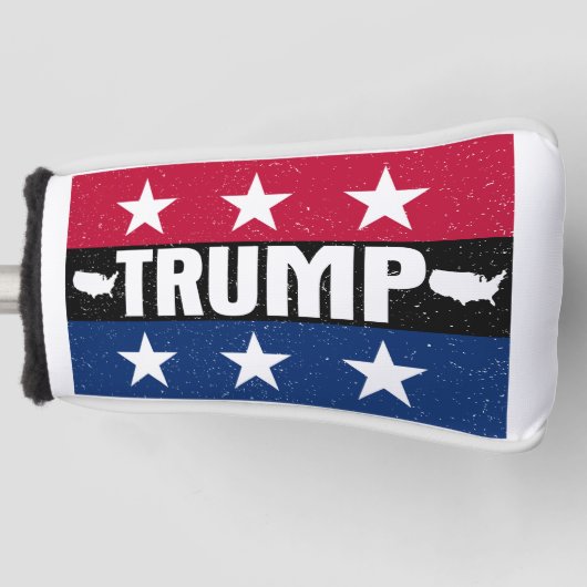 Donald Trump Golfheadcover (Voorkant)