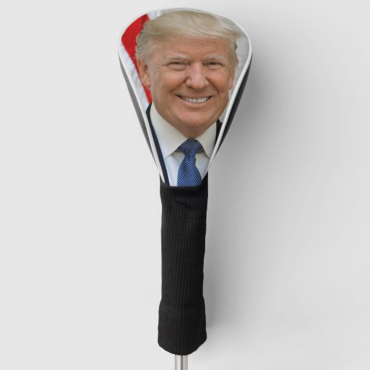 Donald Trump Golfheadcover (Voorkant)
