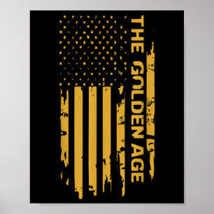 Donald Trump Gouden Eeuw van Amerika begint nu Poster