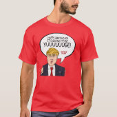 Donald Trump Greeting - Happy Birthday -.png T-shirt (Voorkant)