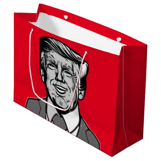 DONALD TRUMP GROOT CADEAUZAKJE (Voorkant Gekanteld)