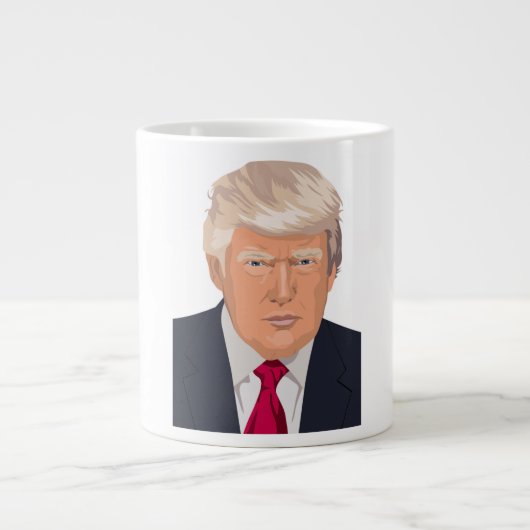 DONALD TRUMP GROTE KOFFIEKOP (Voorkant)
