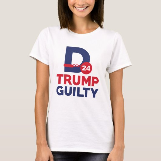 Donald Trump Guilty T-shirt (Voorkant)