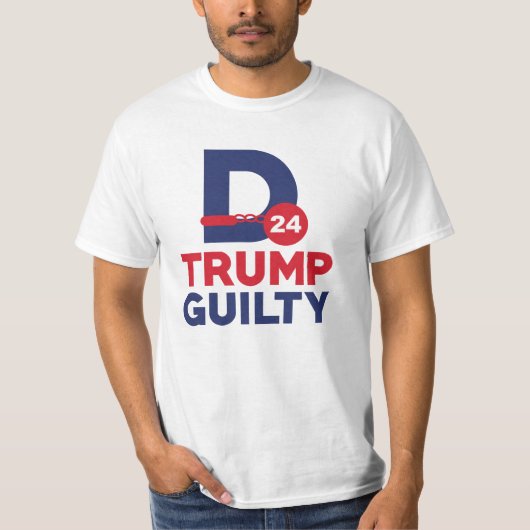 Donald Trump Guilty T-shirt (Voorkant)