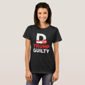 Donald Trump Guilty T-shirt (Voorkant volledig)