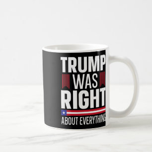 Donald Trump had over alles gelijk Koffiemok