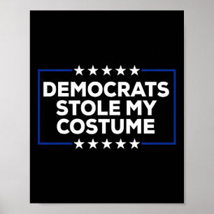Donald Trump Halloween-kostuum Poster