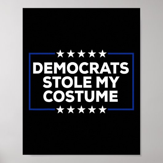 Donald Trump Halloween kostuum Poster (Voorkant)
