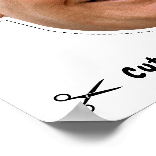 Donald Trump Halloween Mask Poster (Hoek)