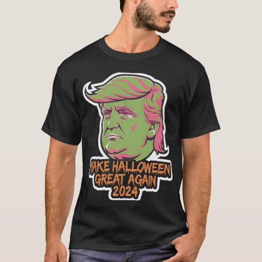 Donald Trump Halloween T-shirt (Voorkant)