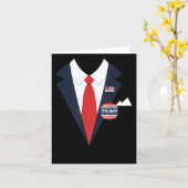 Donald Trump Halloweenkostuum Grappig Kinder pak Kaart (Gele Bloem)