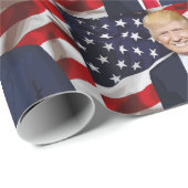 DONALD TRUMP HANDSOME ALL OCCASION Wrapping Paper Cadeaupapier (Rol Hoek)