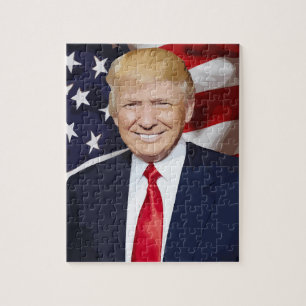 DONALD TRUMP HANDSOME PORTRAIT-puzzel Legpuzzel