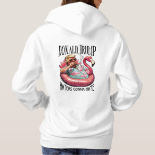 Donald Trump Haters Gonna Hate gepersonaliseerd Hoodie