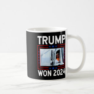 Donald Trump heeft de inauguratie van de verkiezin Koffiemok