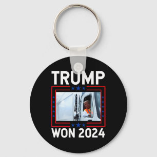 Donald Trump heeft de inauguratie van de verkiezin Sleutelhanger
