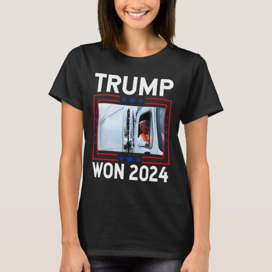 Donald Trump heeft de inauguratie van de verkiezin T-shirt (Voorkant)