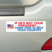 Donald Trump heeft gewonnen, dus ga er over Bumpersticker (Op auto)