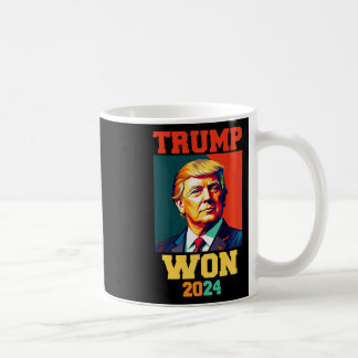 Donald Trump heeft in 2024 de Mannen van de inaugu Koffiemok
