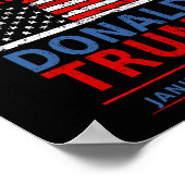 Donald Trump heeft in 2024 de Mannen van de inaugu Poster (Hoek)