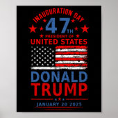 Donald Trump heeft in 2024 de Mannen van de inaugu Poster (Voorkant)