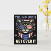 Donald Trump heeft in 2024 de verkiezingen gewonne Kaart (Gele Bloem)