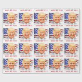 Donald Trump heeft me al mishandeld? Cadeaupapier (Vlak)