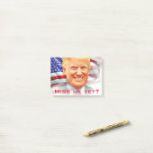 Donald Trump heeft me al mishandeld? Post-it® Notes (Op bureau)