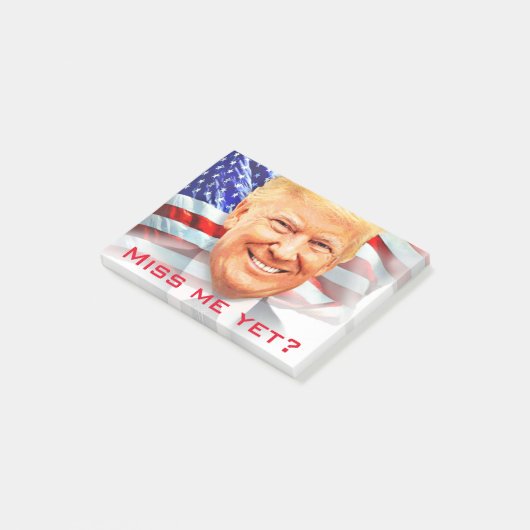 Donald Trump heeft me al mishandeld? Post-it® Notes (Schuin)