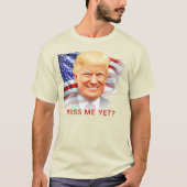 Donald Trump heeft me al mishandeld? T-shirt (Voorkant)