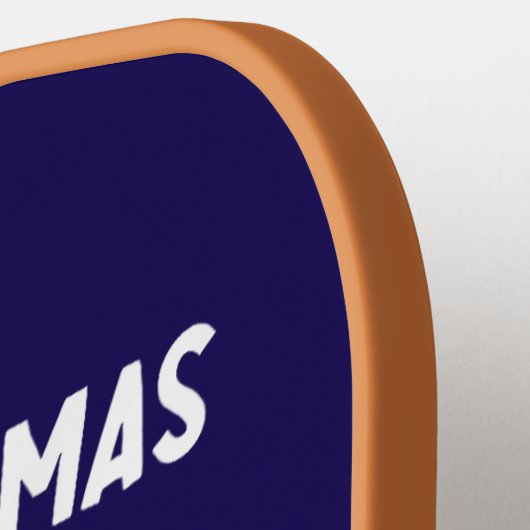 Donald Trump heeft weer een mooie kerst gewonnen Pickleball Paddle (Links Detail)