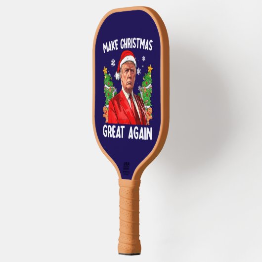 Donald Trump heeft weer een mooie kerst gewonnen Pickleball Paddle (Links)