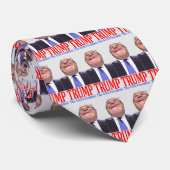Donald Trump, het 45e president Stropdas (Opgerold)