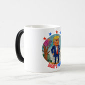 DONALD TRUMP, HET HUIS VAN PAPA MAGISCHE MOK (Voorkant links)