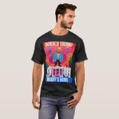 DONALD TRUMP, HET HUIS VAN PAPA T-SHIRT (Voorkant volledig)