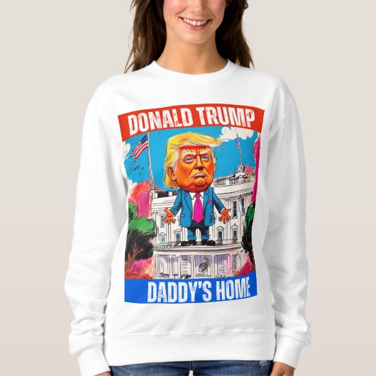 DONALD TRUMP, HET HUIS VAN PAPA TRUI (Voorkant)