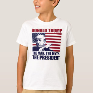 Donald Trump het Man de mythe het President T-shirt