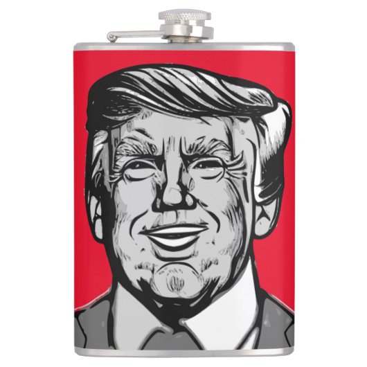DONALD TRUMP HEUPFLES (Voorkant)