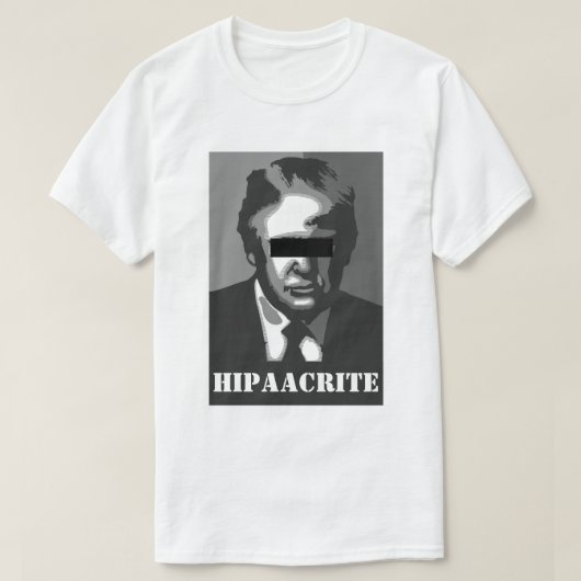 Donald Trump HIPAA T-shirt (Design voorkant)
